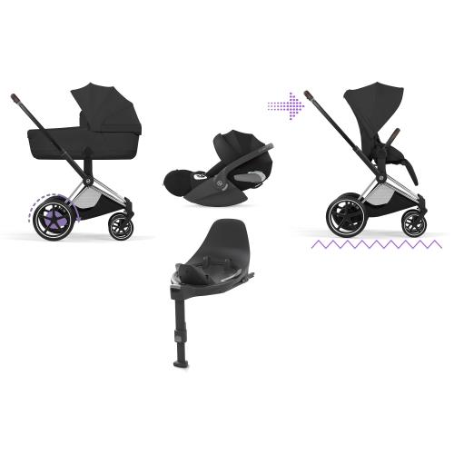 Cybex 4 in 1 ePRIAM Style Chrome-Sepia Black con Isofix