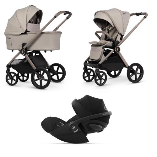 Venicci Trio Upline 3 Pebble con Cloud G I-Size Plus