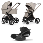 Venicci Trio Upline 3 Pebble con Cloud T I-Size
