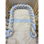 Coordinato Evolutivo Safari 3pz Tortora Azzurro Baby