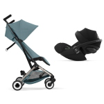Cybex Travel System Libelle Stormy Blue con Cloud G i-Size