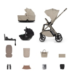 Venicci 4 in 1 Tila Latte con Tiago Black
