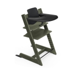 Stokke Seggiolone Tripp Trapp 3 in 1 Marble Green con vassoio