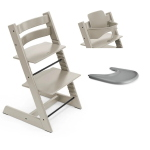 Stokke Seggiolone Tripp Trapp 3 in 1 Cashmere Grey con vassoio