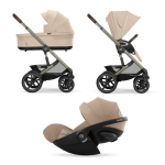 Cybex Trio Talos S Lux Tpe Almond Beige con Cloud G I-Size Plus
