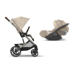 Cybex 2in1 Balios S Lux TPE Almond Beige e Cloud T I-Size Plus