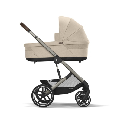 Cybex 4 in 1 Balios S lux Almond Beige con Cloud G3 i-Size Plus e Isofix