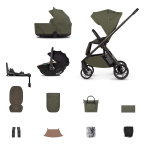 Venicci 4 in 1 Tila Olive con Tiago Beige e Isofix