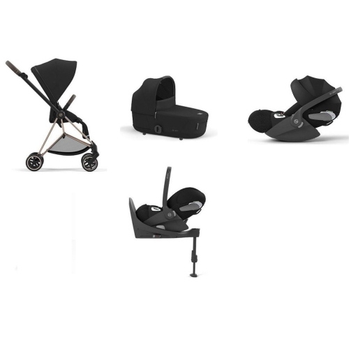 Cybex Mios 4-in-1 Sepia Black-Rosegold Cloud T e Base T Isofix