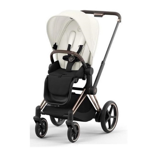 Cybex ePriam 4 in 1 Off white-rosegold e base isofix