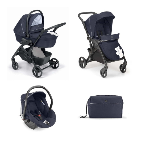 Cam Trio Fluido Easy Blu Orso Bianco