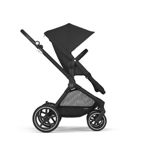 Cybex Passeggino 4 in 1 Eos Lux Moon Black con Cloud G i-Size e Isofix