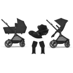 Cybex Trio Eos Lux BLK Moon Black con Cloud G i-Size