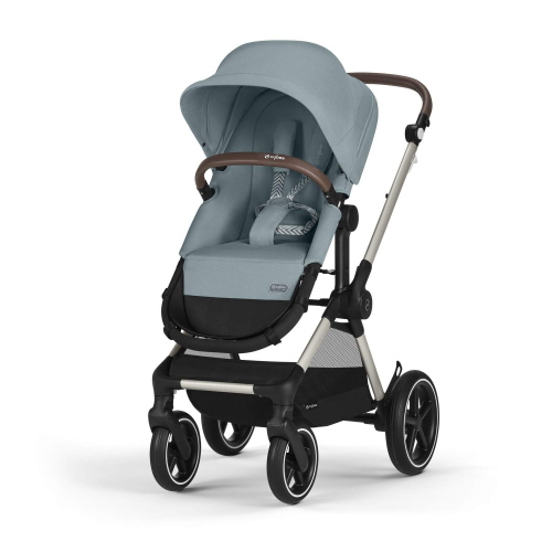 Cybex Trio EOS LUX Stormy Sky Blue con Cloud T i-Size