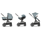 Cybex Trio EOS LUX Stormy Sky Blue con Cloud G Plus i-Size