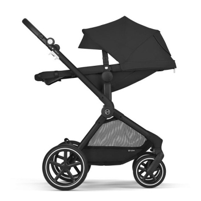 Cybex Trio Eos Lux BLK Moon Black con Cloud T I-Size