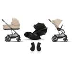 Cybex Trio Balios S lux Almond Beige con Cloud G i-Size