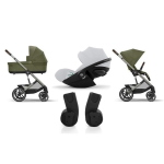 Cybex Trio Balios Moss Green con Cloud G i-Size Fog Grey