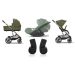Cybex Trio Balios S Lux Moss Green con Cloud T Plus i-Size