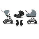 Trio Cybex Balios S Lux Tpe Stormy Blue con Cloud T i-Size
