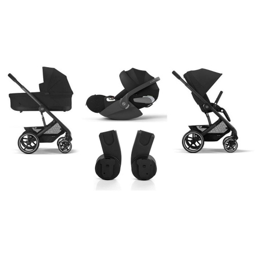 Cybex Trio Balios S Lux BLK Moon Black con Cloud T I-Size