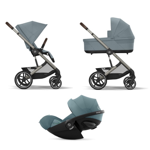 Cybex Trio Balios S Lux TPE Stormy Blue e Cloud G3 i-Size Plus