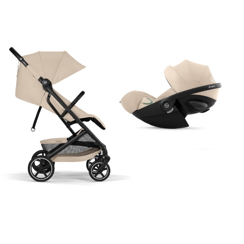 Cybex Travel System Beezy Almond Beige e Cloud G3 i-Size Plus