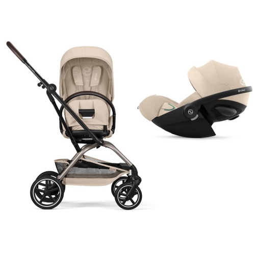 Cybex Eezy S Twist+2 Almond Beige con Cloud G3 I-Size Plus