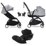 Stokke Trio Yoyo 3 Black-Stone con Cybex Cloud G I-Size