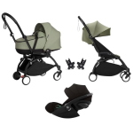Stokke Trio Yoyo 3 Black-Olive con Cybex Cloud G I-Size