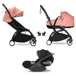 Stokke Trio Yoyo 3 Black-Ginger con Cybex Cloud T I-Size