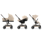 Cybex Trio EEZY S TWIST+2 Almond Beige con Cloud G3 Plus i-Size