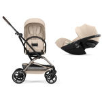 Cybex Eezy S Twist+2 Almond Beige con Cloud G3 I-Size Plus