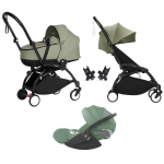 Stokke Trio Yoyo 3 Black-Olive con Cybex Cloud T Plus I-Size