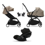 Stokke Trio Yoyo 3 Black-Taupe con Cybex Cloud G I-Size