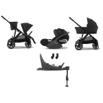Cybex Gazelle S 4 in 1 Moon Black con Isofix
