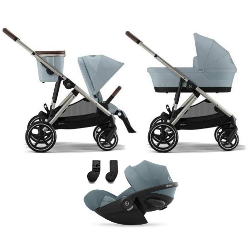 Cybex Trio Gazelle S TPE Stormy Blue con Cloud G3 i-Size Plus