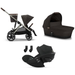Cybex Trio Gazelle S Tpe Chocolate Brown con Cloud G Plus I-Size
