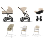 Cybex Set Nascita Neonato Trio Balios S Lux e Lemo 4 in 1