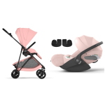 Cybex 2in1 Melio Candy Pink con Cloud T Plus I-Size