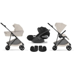 Cybex Trio Melio Dune Grey con Cloud T I-Size