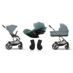 Cybex Trio Balios S Lux TPE Stormy Blue e Cloud G3 i-Size Plus