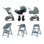 Cybex Set Nascita Neonato Trio Balios S Lux e Click & Fold 4 in 1