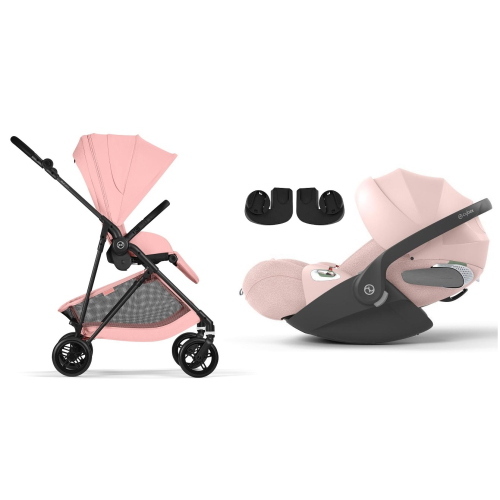 Cybex 2in1 Melio Candy Pink con Cloud T Plus I-Size