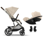 Cybex 2in1 Balios S lux Almond Beige e Cloud G3 i-Size Plus