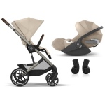Cybex 2in1 Balios S Lux TPE Almond Beige e Cloud T I-Size Plus
