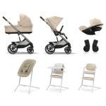Cybex Set Nascita Neonato Trio Balios S Lux e Lemo 4 in 1