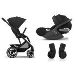 Cybex 2in1 Balios S Lux Moon Black con Cloud T I-Size