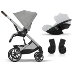 Cybex 2in1 Balios S Lux SLV Stone Grey e Cloud G i-Size