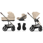 Cybex Trio Talos S Lux Tpe Almond Beige con Cloud T I-Size Plus